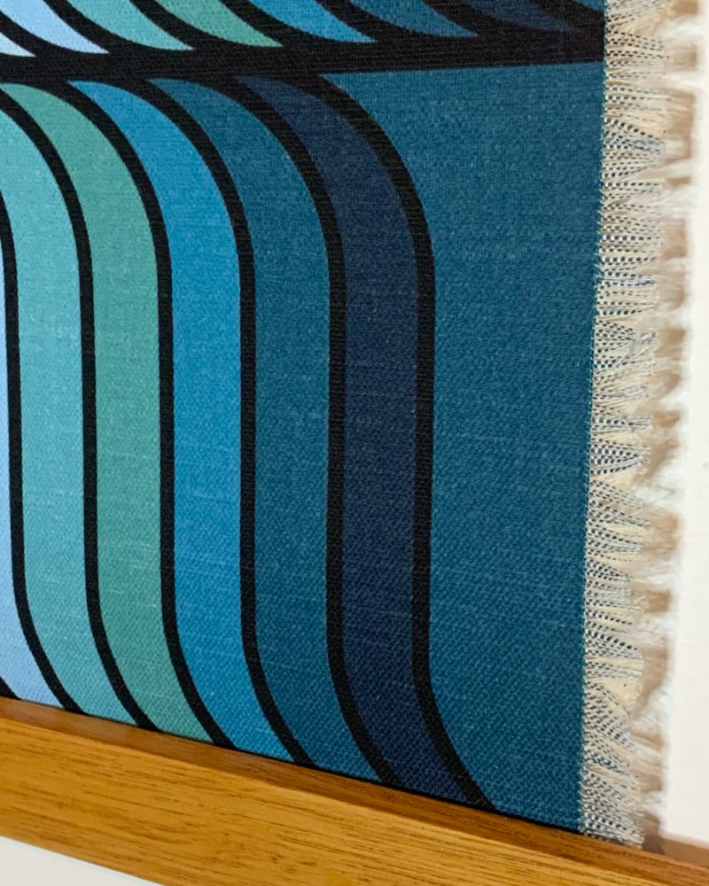 Image of ‘Inner Calm’ wall hanging Vintage Groove retro design