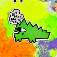Sad Sad Sticker