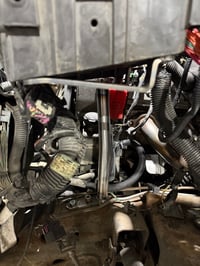 Image 2 of 99-06 GM full-size  under hood relocation brackets