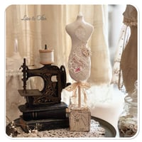 Image 1 of Reserved listing for A Handmade Blythe doll dress form french lace