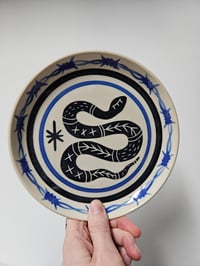 Snake snack plate 