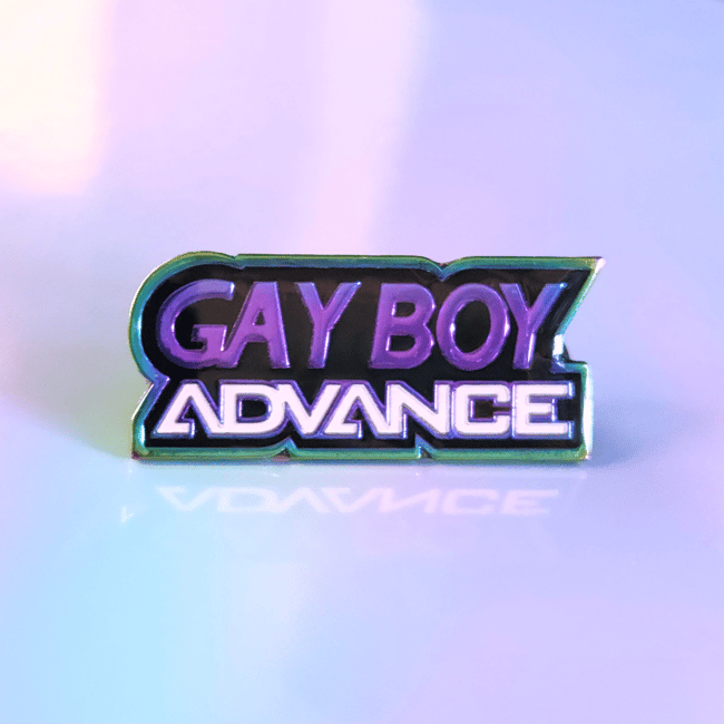 [Enamel Pin] GayBoy Advance