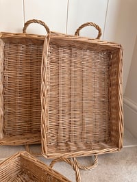 Image 1 of Simple Wicker Tray