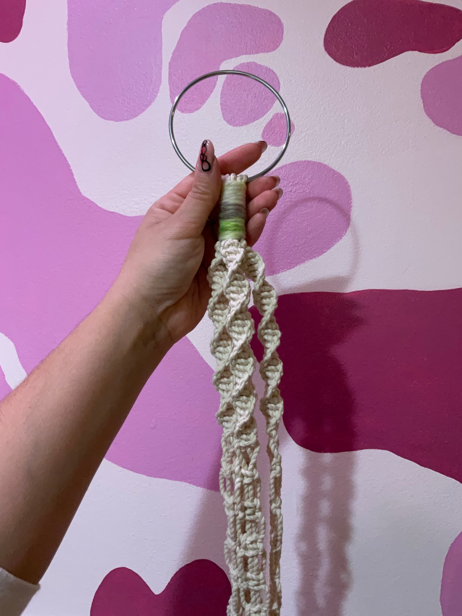 Image of Custom Macrame Plant Hanger