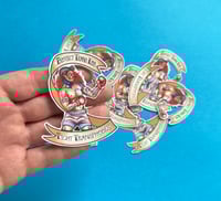 Protect Trans Kids; Fight Transphobes Sticker