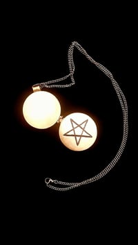 Image 2 of INVERTED PENTAGRAM LOCKET