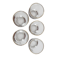 Image 2 of Vintage Libbey Low Glasses Carriage Theme