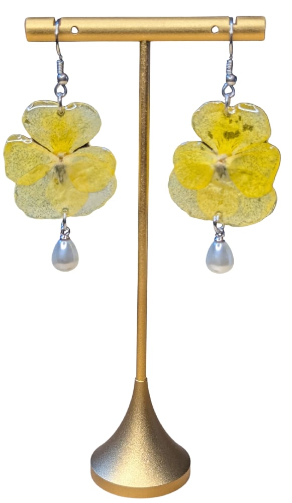 Image of Pansy & Viola Earrings