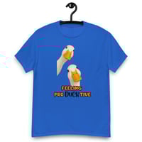 Image 3 of Unisex classic tee, Productive Duck Funny Tee
