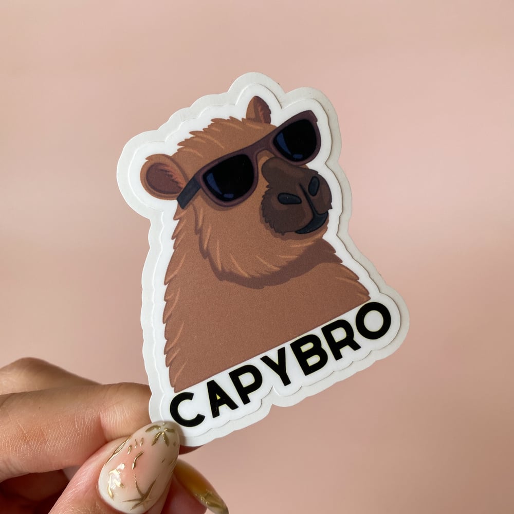 Image of Capybro Sticker