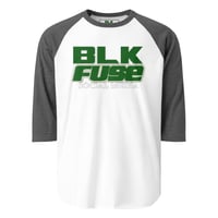 Image 3 of Blkfuse 3/4 sleeve raglan shirt