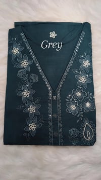 Image 6 of KSV81052-1 Pc Soft Rayon Slub Kurthi
