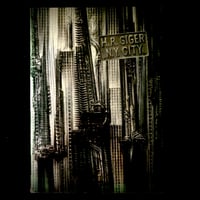 Image 1 of H.R. GIGER NY CITY original first prit