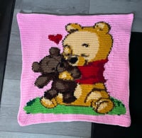 Image 1 of Winnie the Pooh baby blanket