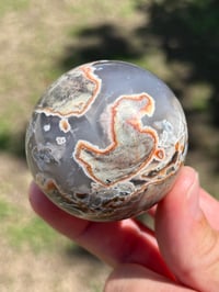 Image 12 of Volcano Agate Sphere #2832