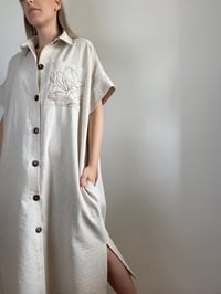 Image 4 of 3in1 Linen Blend Dress - Irene 