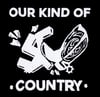 “Our Kind of Country” Cowboy Boot Kicking swastika 