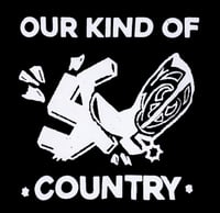 Image 1 of PTS//“Our Kind  of Country” Cowboy Boot Kicking swastika 