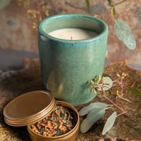 Image 1 of Tea & Coffee Ceramic Mug Candles