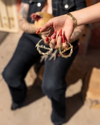 Image 2 of fuck Trump / fuck ICE  Doorknockers