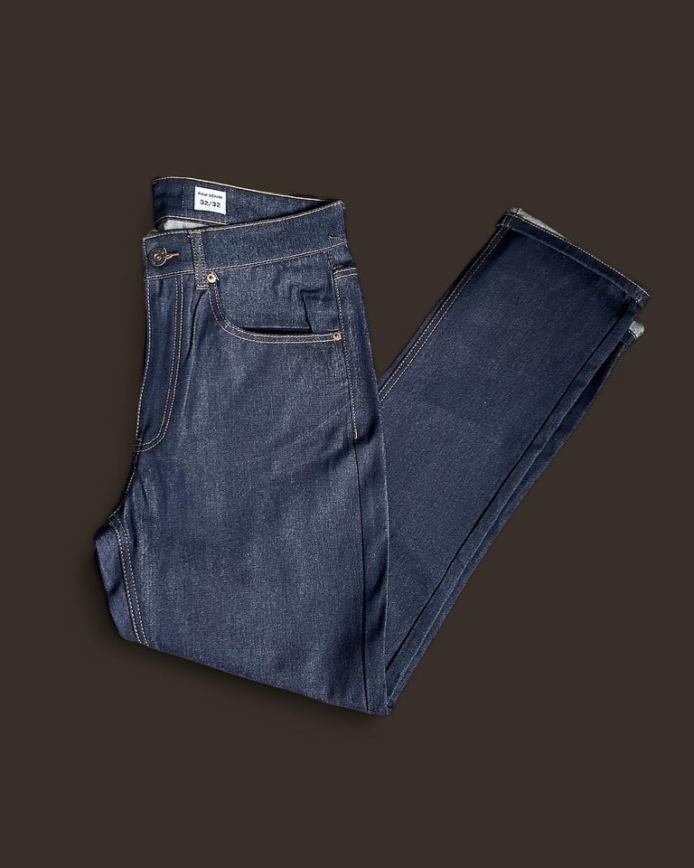 STAPLE RAW DENIM JEANS Image 2