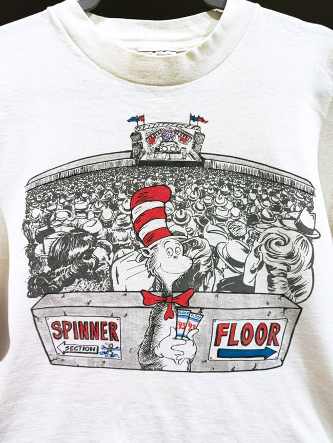 Grateful Dead 1993 Tour ‘Spinners’ Lot T-Shirt - Size L
