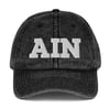 AIN Vintage Cotton Twill Cap
