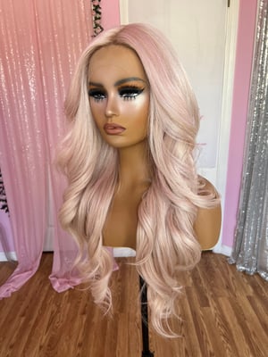 Image of Pastel pink wig (custom order)
