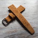20mm Camel Suede Rally Strap