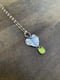 Image of Figbuttercup Leaf Large Peridot Pendant/Necklace (Chain Included)