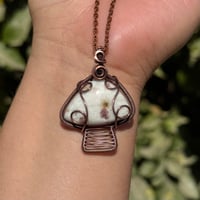 Image 2 of Pink Tourmaline in Quartz Mushroom 🍄💗