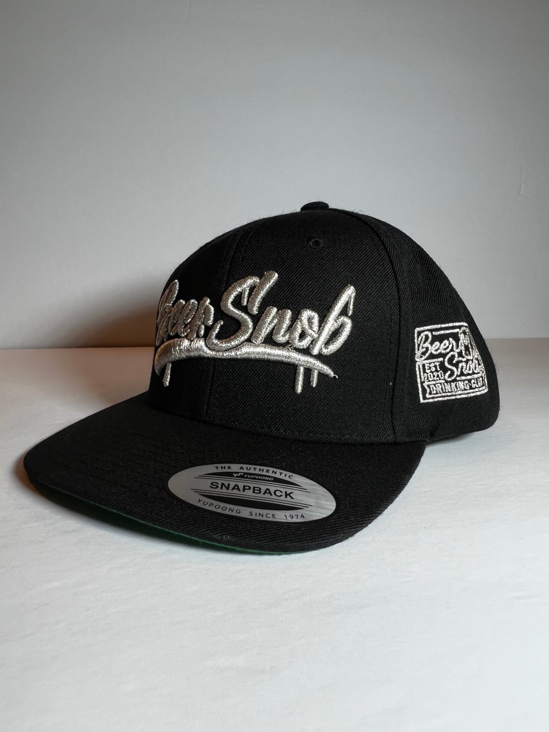 Image of Metallic Silver and black Snap Back  v 1.0 