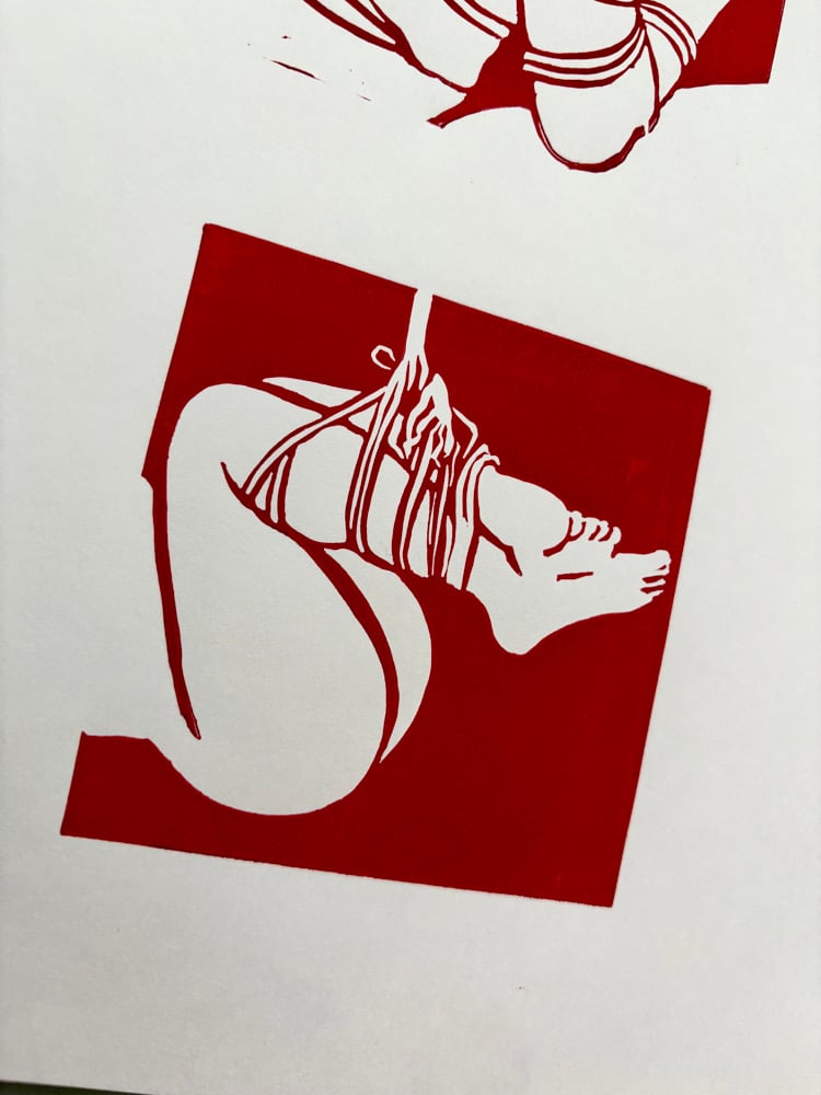 Image of Shibrari Lino Print