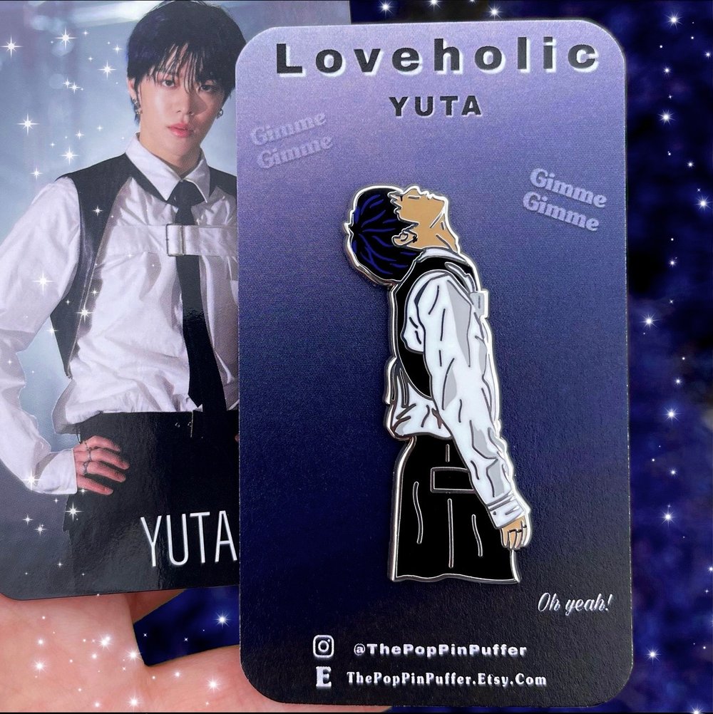 Image of ✨NEW✨ YUTA LOVEHOLIC PIN