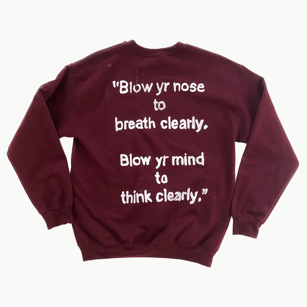 Lee Lozano sweatshirt