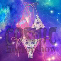 Image 1 of Cotton Candy Faygo Clown string bikini