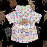 Spring Aztec button up