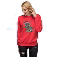 Image 11 of Frenchie Xmas Lights Crewneck