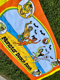 Image 3 of Monster Beach Towel