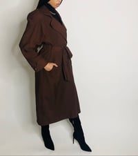 Image 6 of Gallery Double-Breasted Trench Coat