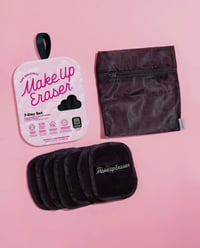 Image 2 of Makeup Eraser | 7 Day Set - Black