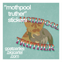 Image of Mothpool Truther Warrior Cats Stickers