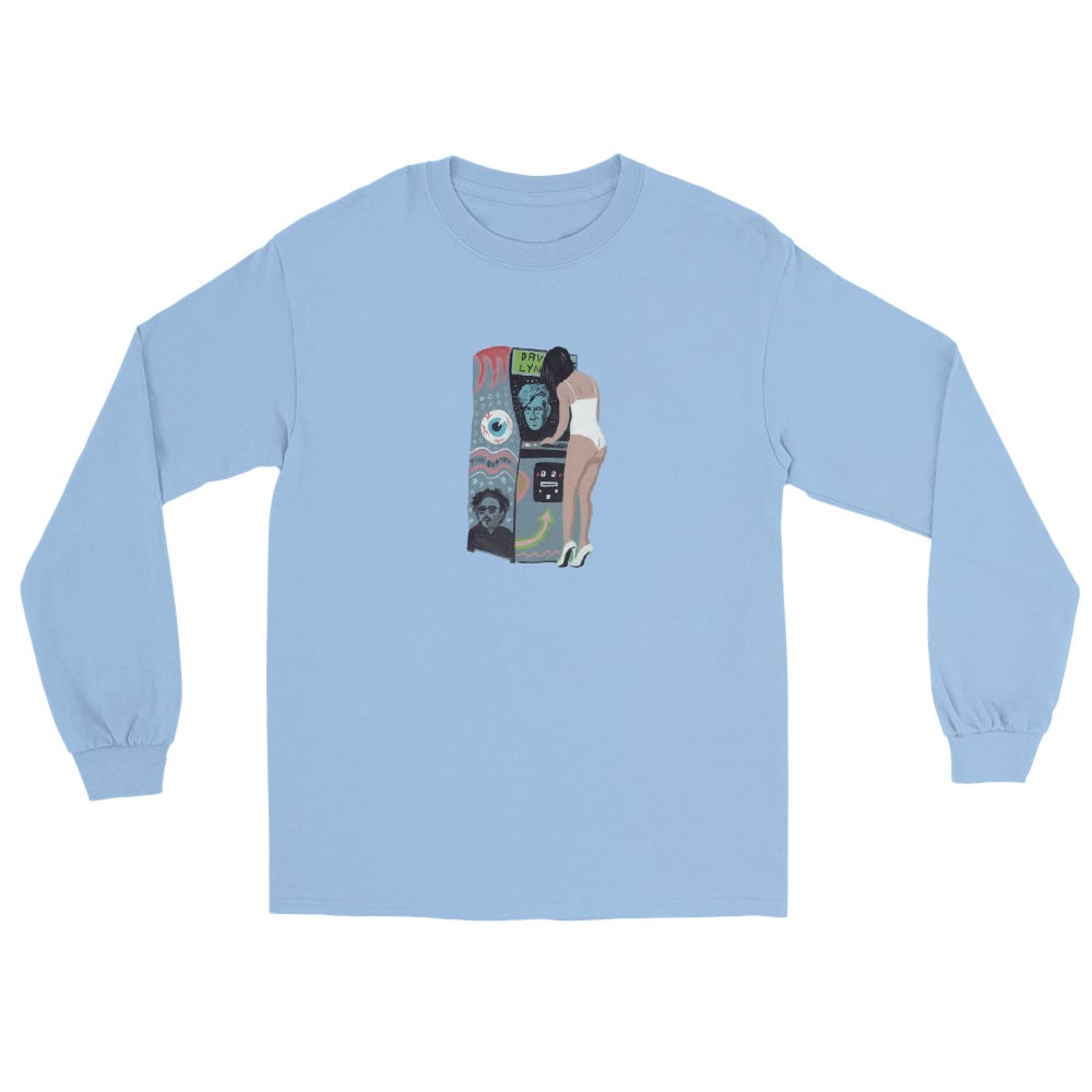 Image of A STRANGE ARCADE GAME LONG SLEEVE SHIRT