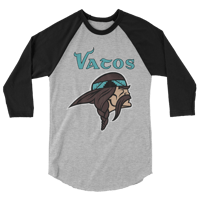 Image 2 of Vato Viking 3/4 sleeve raglan shirt