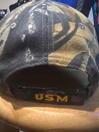 Image 4 of USM Golden Eagles SnapBack Camouflage Hat