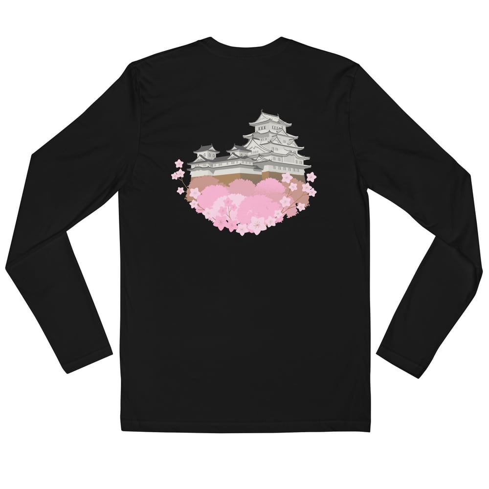 ZEN EXP - Sakura Unisex Long Sleeve Fitted Crew