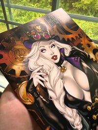 Image 3 of Lady Death Pinup #1  Steampunk LE to 5