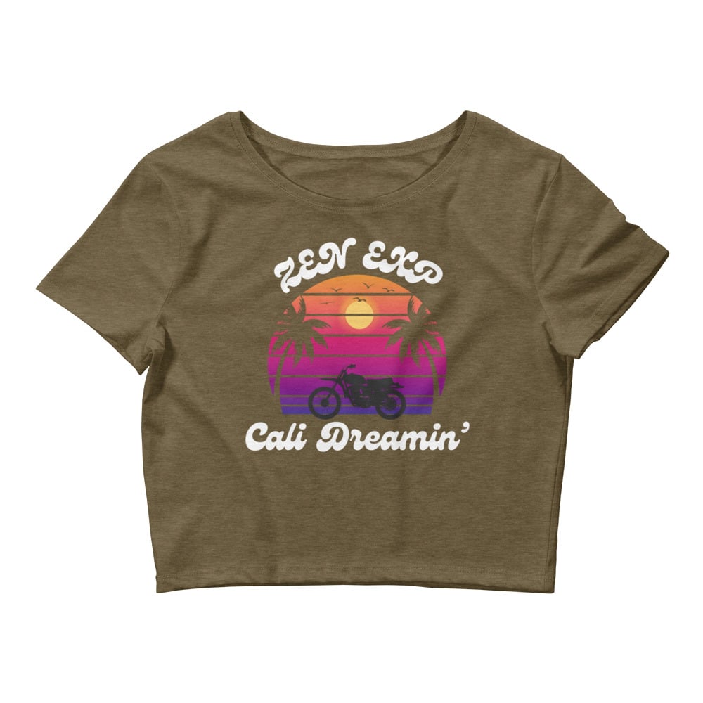 ZEN EXP - Cali Dreamin’ Women’s Crop Tee