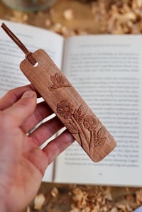 Image 1 of Butterfly and Wildflower Book Mark 