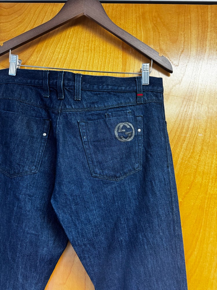 Image of Gucci 2009 GG Blue Denim